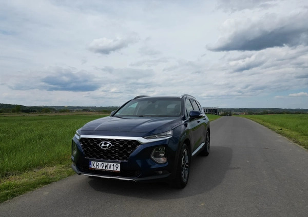 Hyundai Santa Fe cena 124900 przebieg: 174000, rok produkcji 2018 z Kraków małe 742